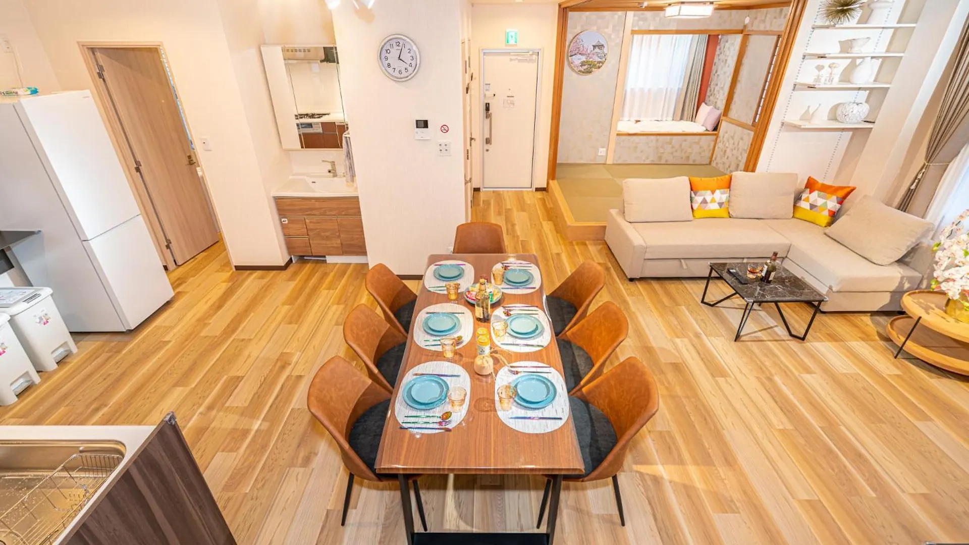 Asakusa,Ginza,Ueno,Skytree,Stn&Conv 1Min ,Family Suite,45 Mins To Airport,Kiyoka Hotel 清禾 Tokyo 0*,